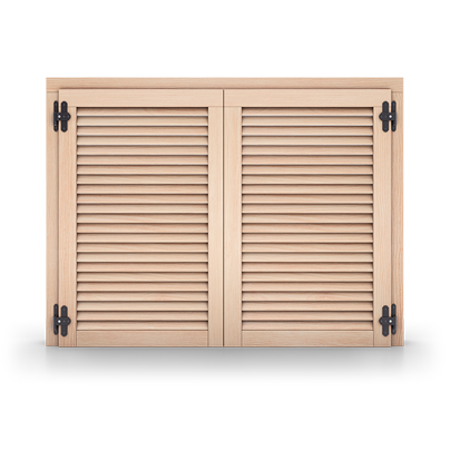 Holz-Fensterläden für außen