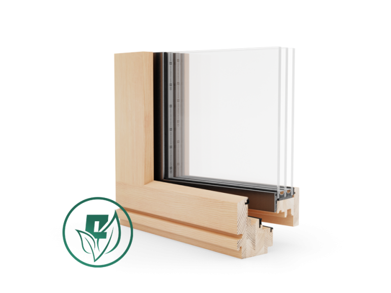 Holzfenster Esperia Life 80
