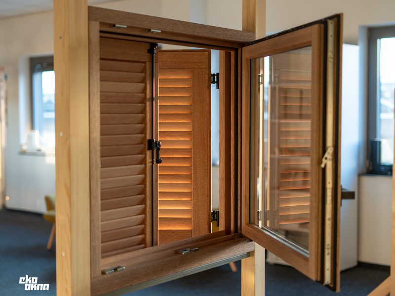 Holzfensterläden Referenz 5