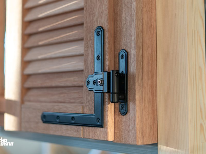 Holzfensterläden Referenz 7